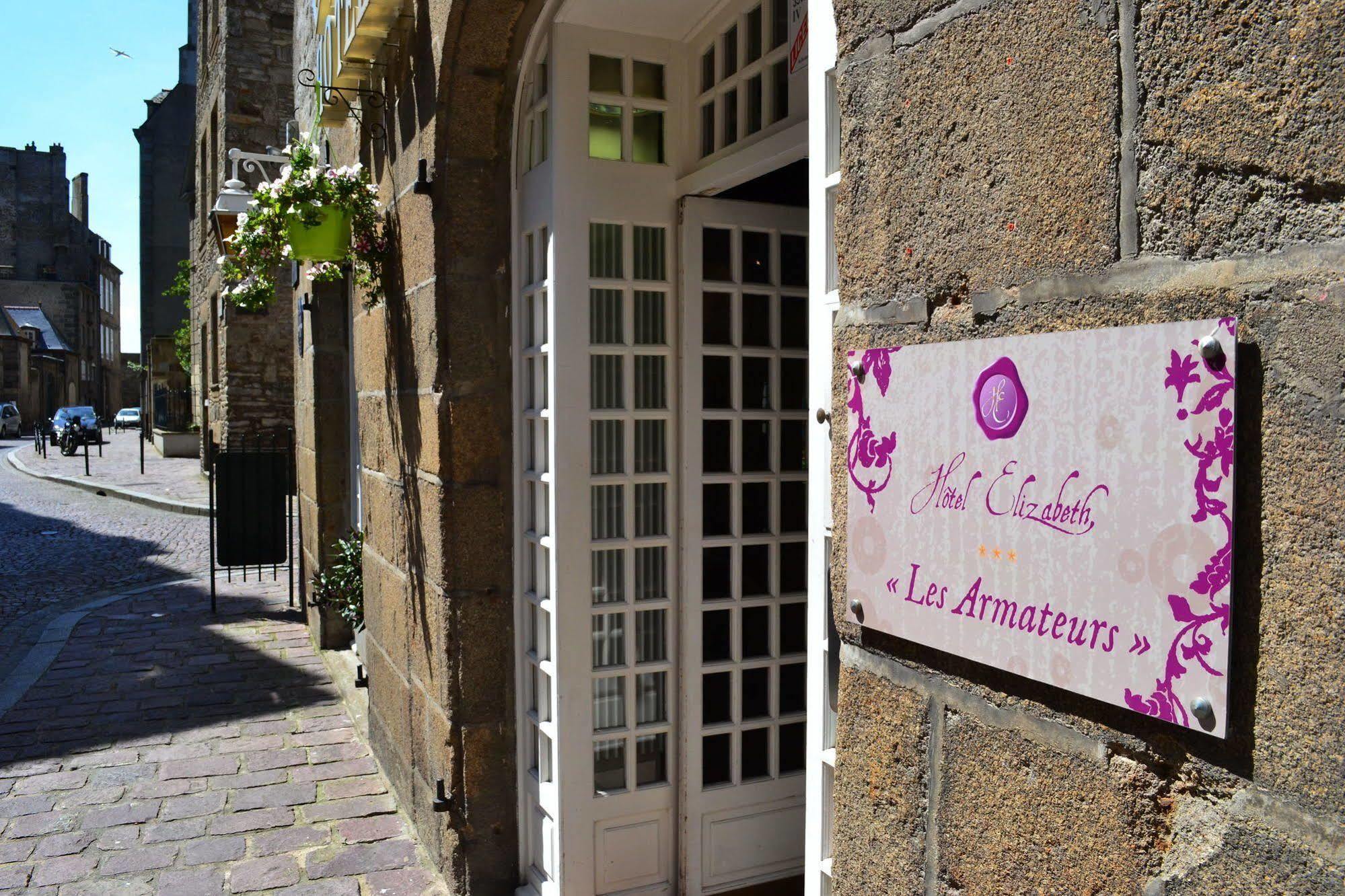 Hotel Elizabeth - Intra Muros Saint-Malo Exterior foto